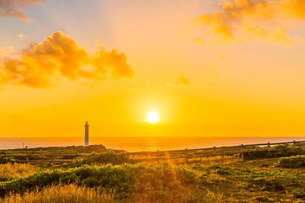 古宇利島天空之橋,海天一線,太美了啦!