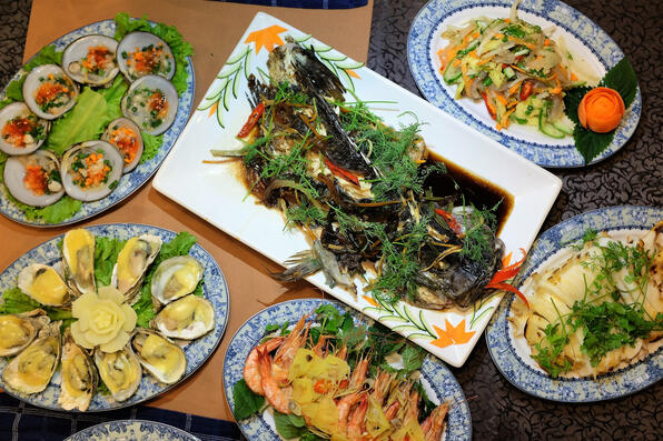 船上美食,一口接一口停不下來哈哈